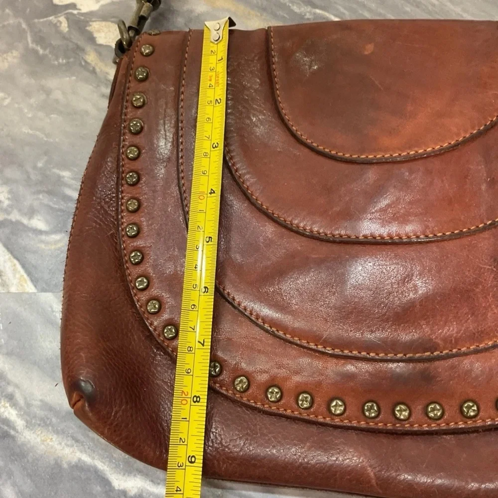 Spaghetti Western Genuine Leather   Messanger Bag - Picture 7 of 9